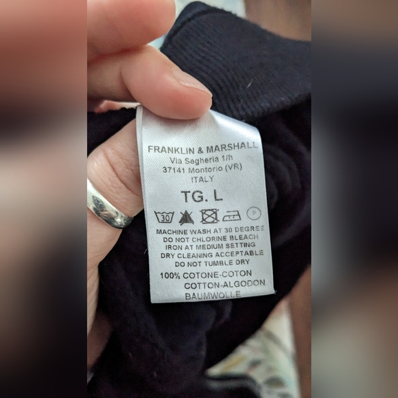 Rare Franklin Marshall hoodie size L(pls see description) - Picture 6 of 7